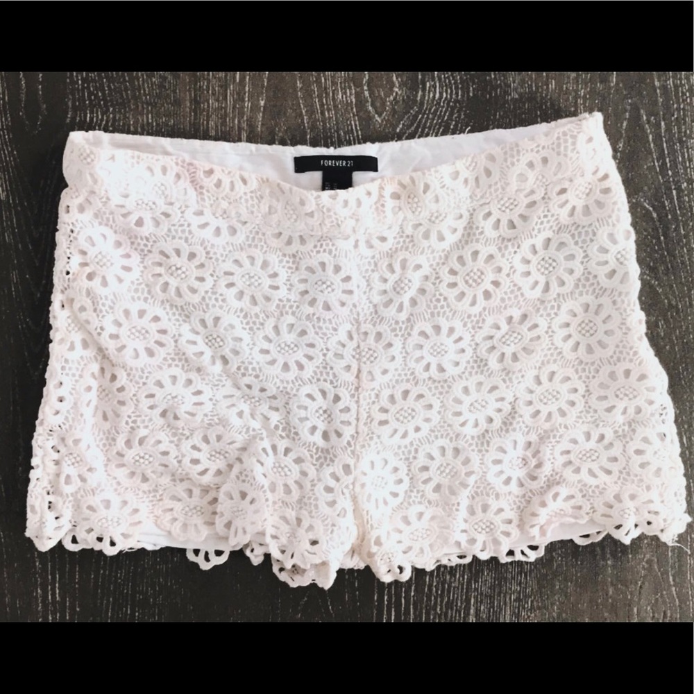 Floral Lace Shorts